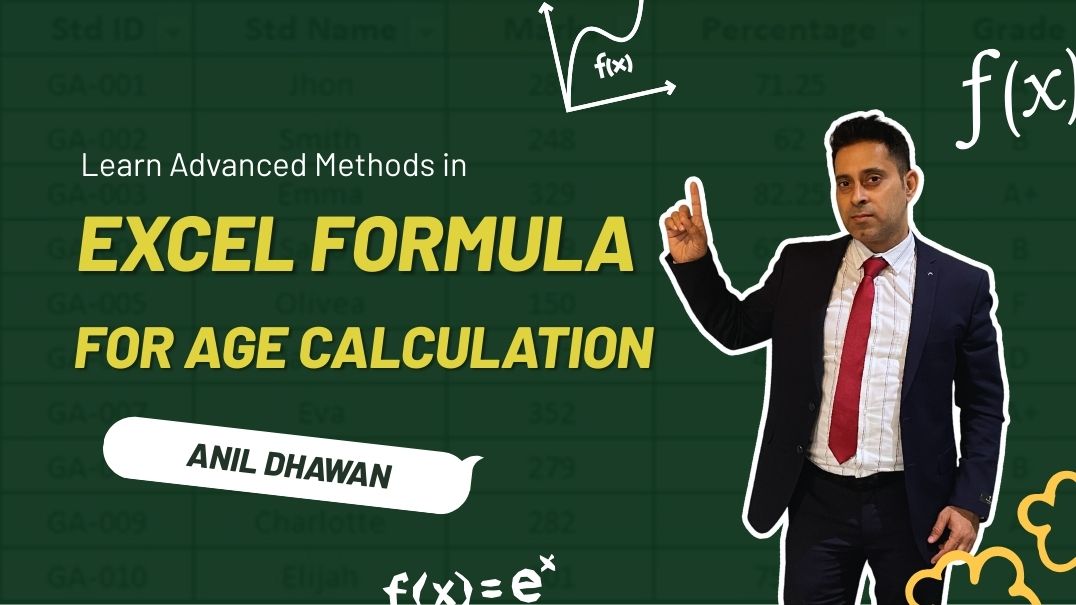 Age Formula in Excel: Easy Methods for Age Calculation