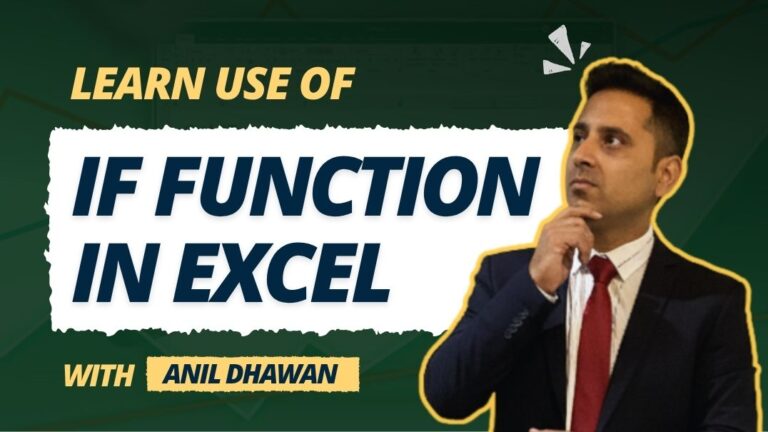 Use of IF Function in Excel: Overview, Formula & Real-Life Examples (2025 Guide)